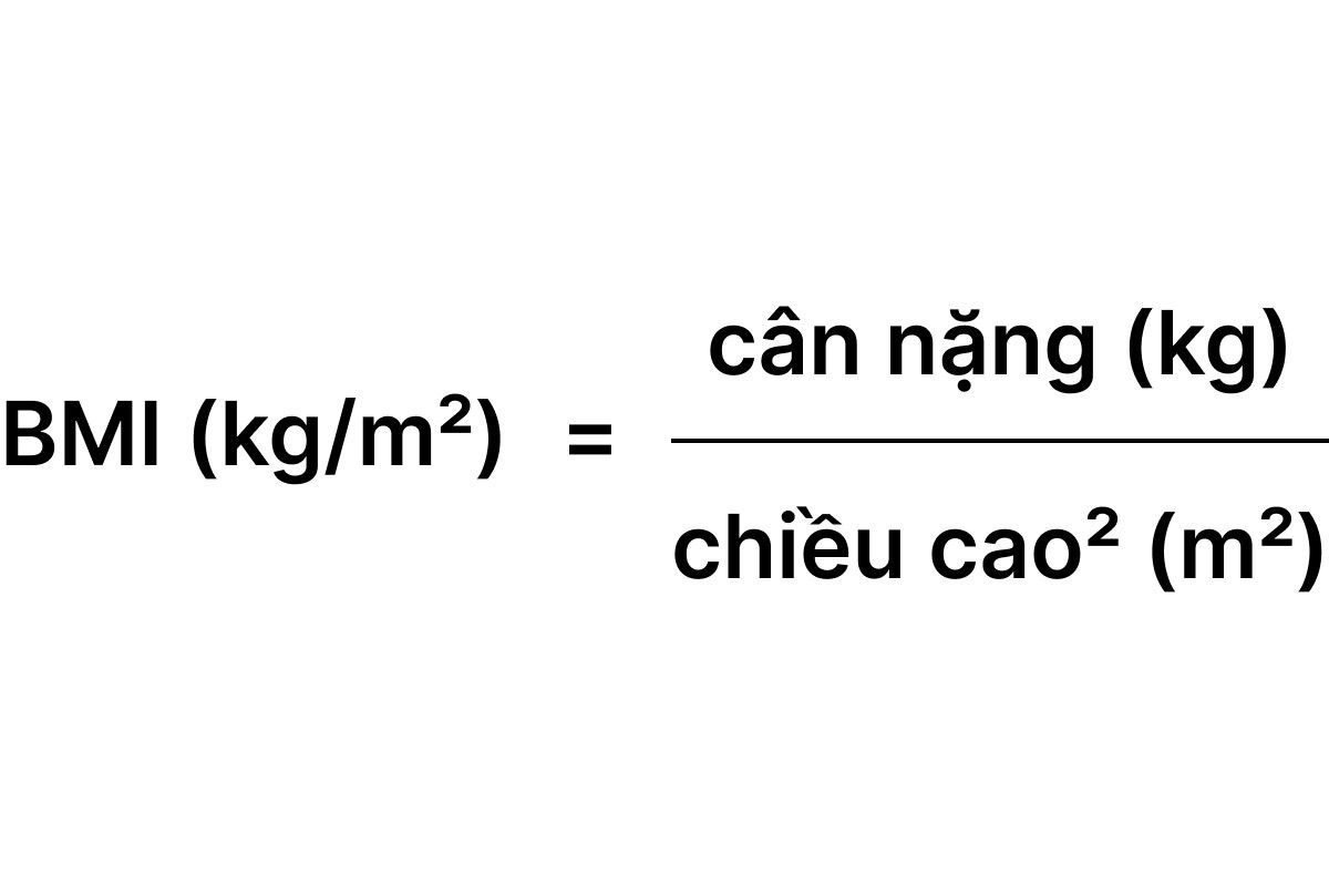 Cách tính chỉ số BMI