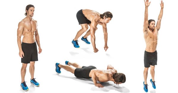 Thực hiện đúng động tác burpees