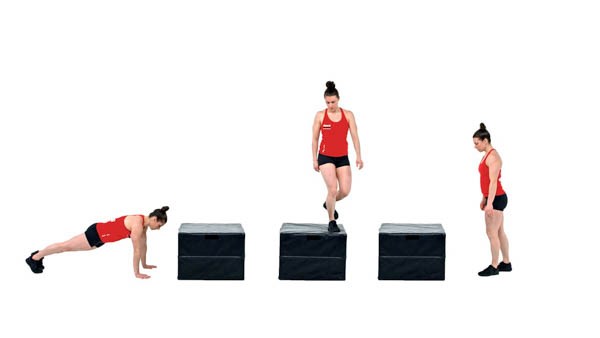 Box jump over