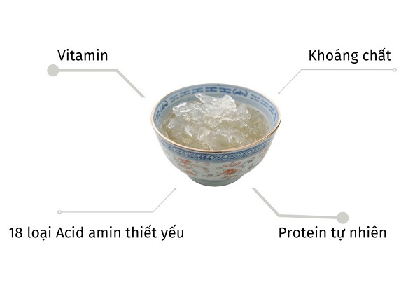 Protein trong yến sào là protein hoàn chỉnh