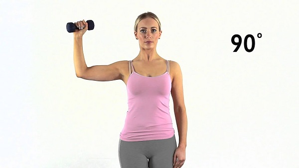 Dumbbell Exercises: bài tập giảm mỡ bắp tay và nách